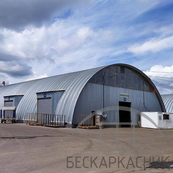 ангар для хранения шин